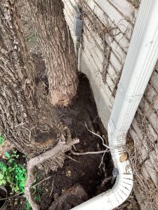 water leak