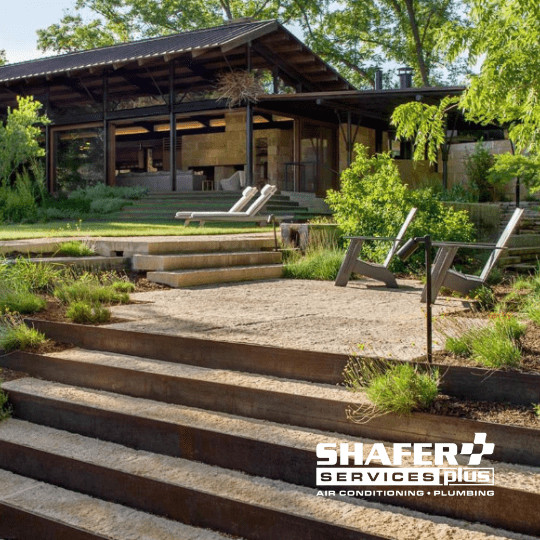 Native landscaping curb appeal