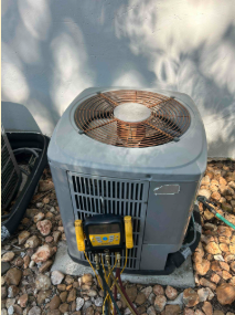 hvac unit system check 