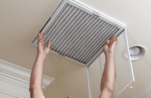 AC check up and air filter replacement
