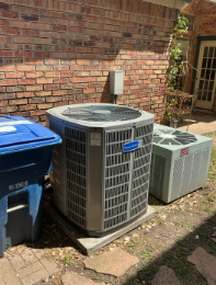 AC unit not working outdoor condenser inspection
