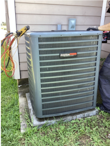 HVAC unit outside