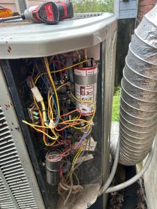 HVAC unit cables