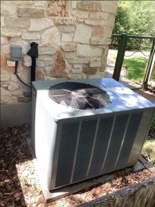 HVAC unit outside